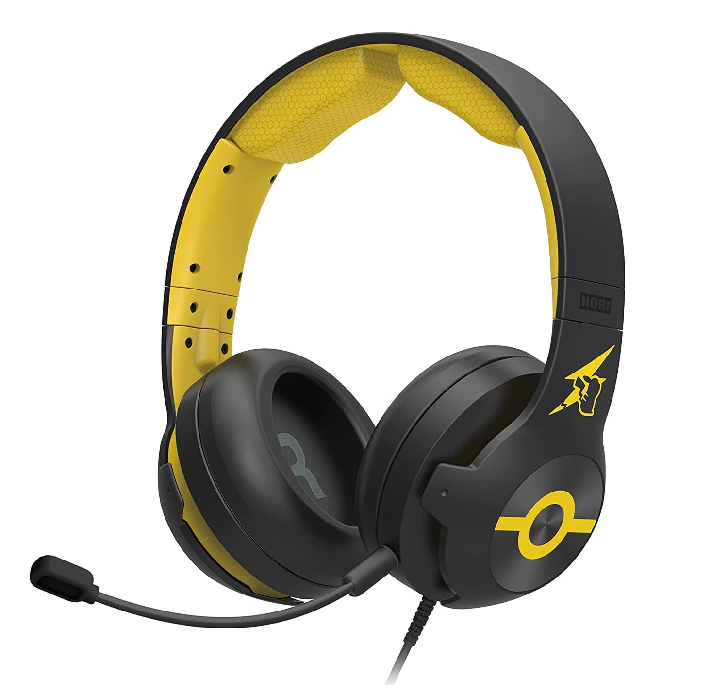 HORI Gaming Headset (Pikachu COOL) for Nintendo Switch, Switch OLED, & Switch Lite - Officially Licensed by Nintendo & Pokemon Company International