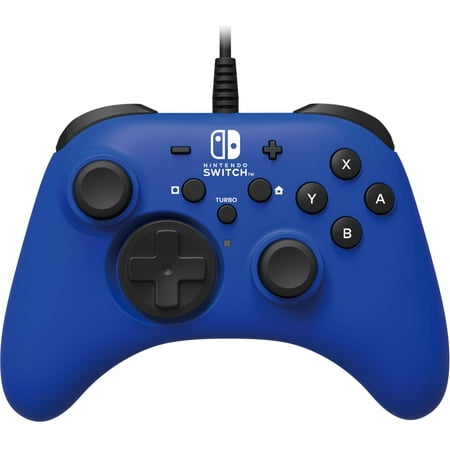 HORI HORIPAD - Gamepad - wired - blue - for Nintendo Switch