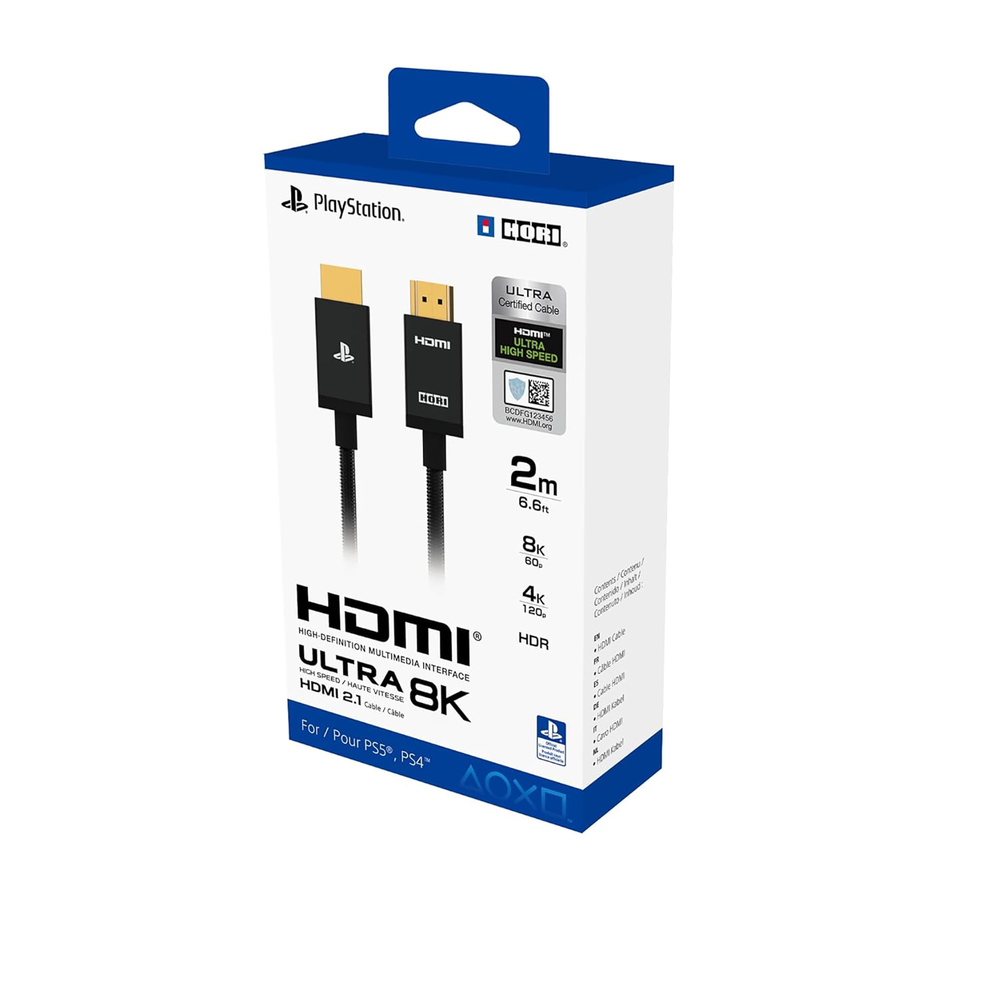 HORI High Speed HDMI Cable for PlayStation 5 Walmart