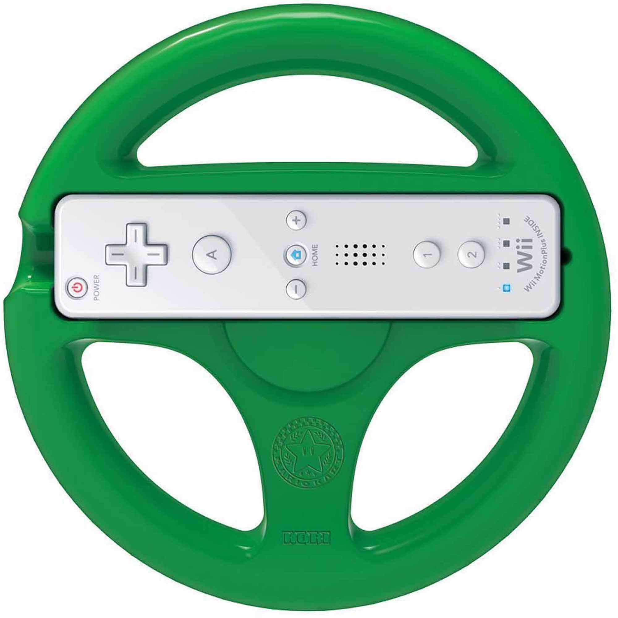 HORI Mario Kart 8 Racing Wheel (Luigi) Nintendo Wii U