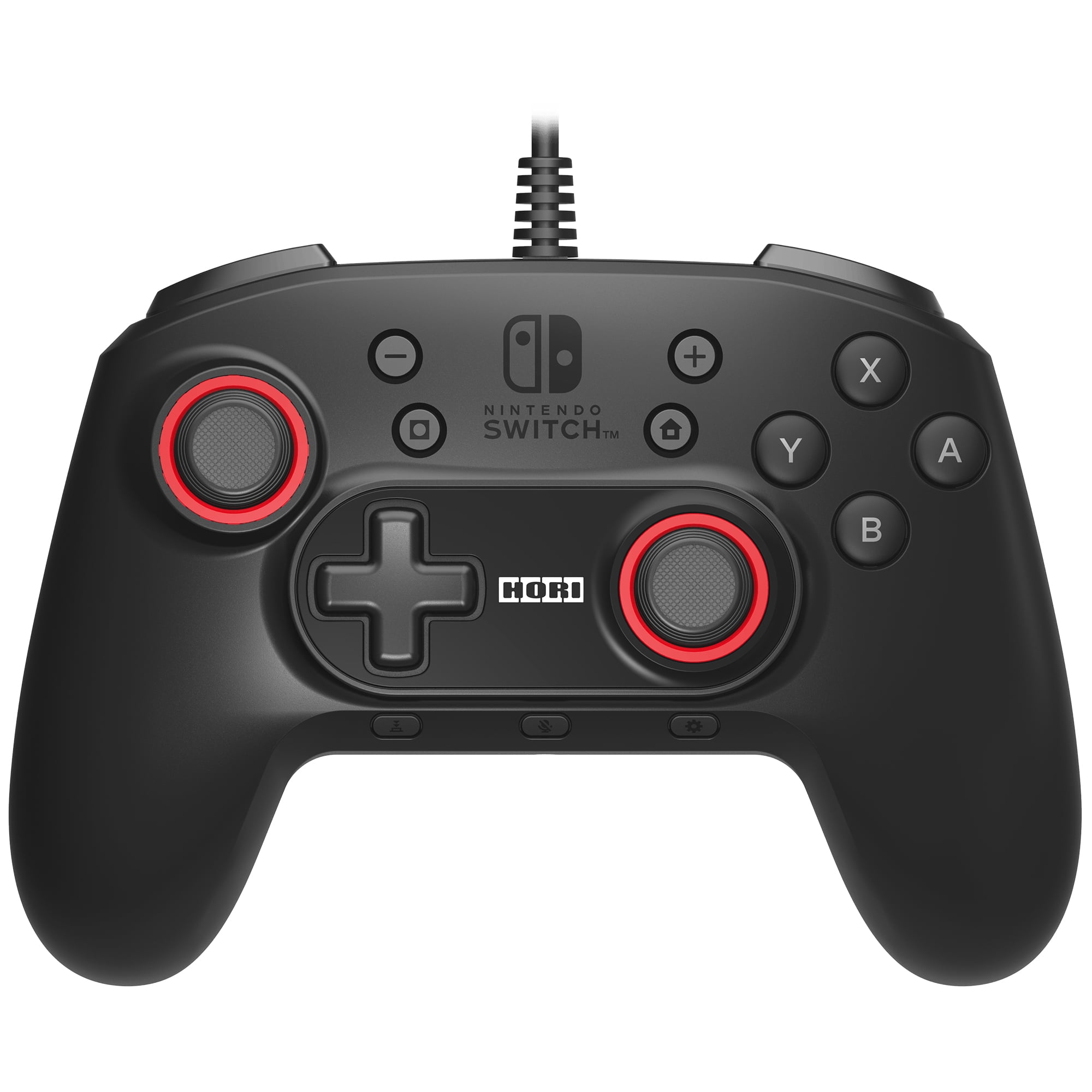 HORI - NSW Black Gaming Hori-Pad+ Wired Controller - Walmart.com