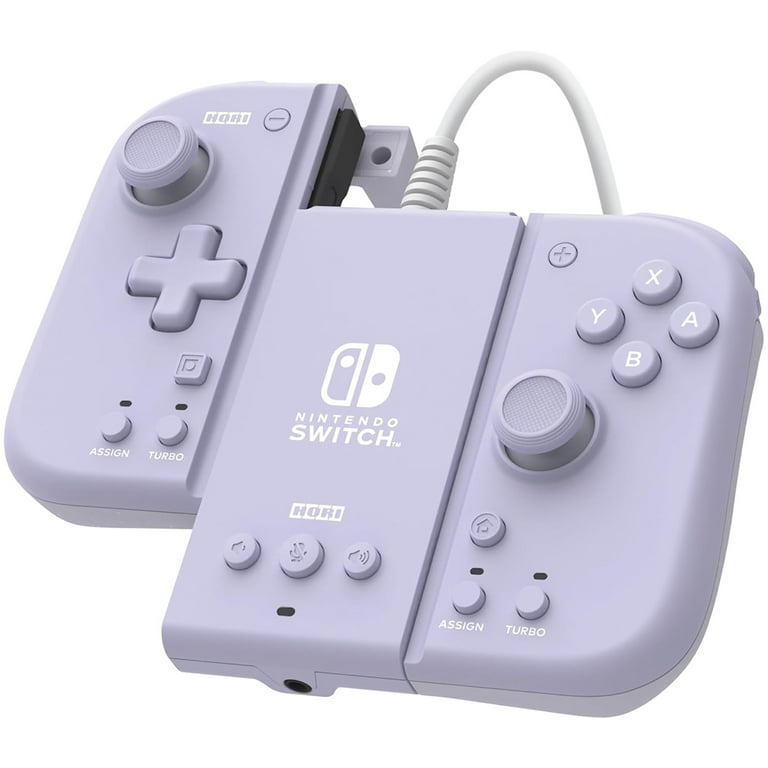 HORI Split Pad Compact Attachment Set: Lavender for Nintendo