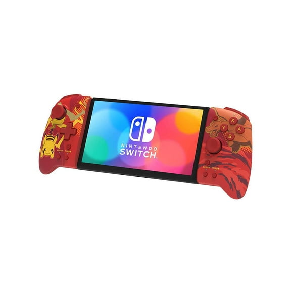 HORI Nintendo Switch Split Pad Pro Ergonomic Controller for Handheld Mode - Pikachu & Charizard Edition