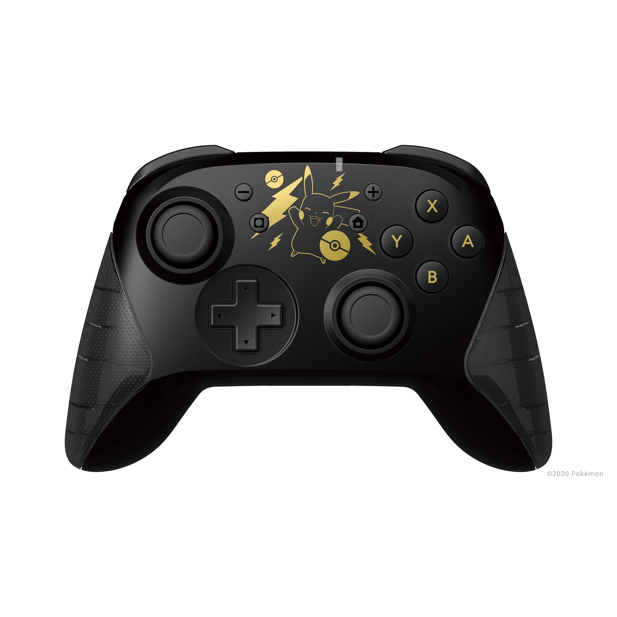 Hori Nintendo Switch D-Pad Controller (L) (Pokemon: Black & Gold Pikachu)  By - Officially Licensed By Nintendo and the Pokemon Company International  