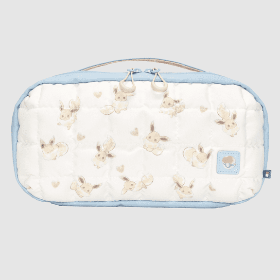 HORI Puff Pouch (Eevee Cottage Core) - Soft Carrying Case for Nintendo Switch 2 - Officially Licensed by Nintendo and The Pokmon Company International