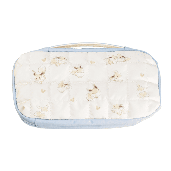 HORI Puff Pouch (Eevee Cottage Core) - Soft Carrying Case for Nintendo Switch 2 - Officially Licensed by Nintendo and The Pokmon Company International