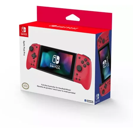 HORI Split Pad Pro: Red for Nintendo Switch - Officially Licensed By Nintendo [N