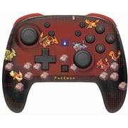 HORI Wireless HORIPAD Turbo (Pokémon Pixel Red) - Rechargable Wireless Controller for Nintendo Switch 2 - Officially Licensed by Nintendo and The Pokémon Company International