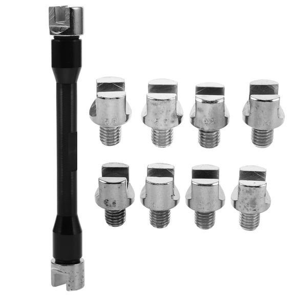 HORIALENCE 1 Set Motorcycle Wrench Metal Tightening Tool For Wheel Maintenance