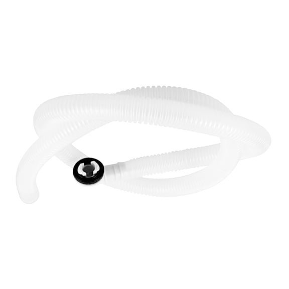 HORIALENCE 1 Set Portable Water Pipe Accessories 3 5 Inch 15mm 39.4 Inches PVC ABS Rubber For Hospital Use Drainage