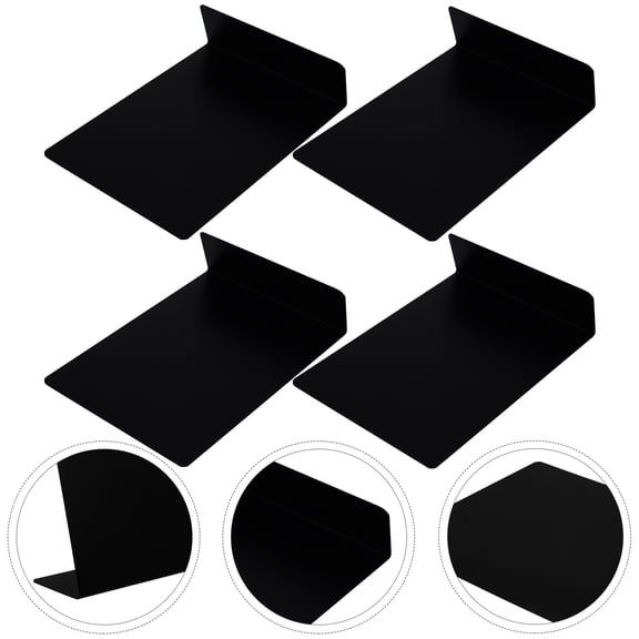 HORIALENCE 10Pcs Diy Mini Blackboards Wooden Chalkboards Memo Boards for Home School Room Ornaments 5.9x1.9x5.1in