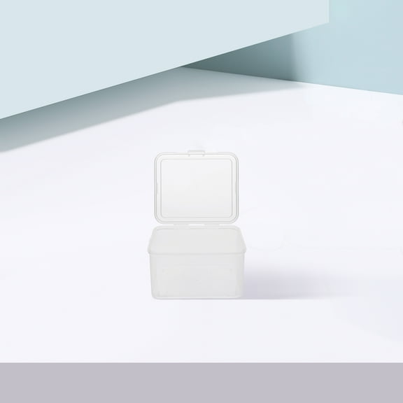 HORIALENCE 1Pack Plastic Storage Case Lid Design For Business Cards Collectible Trading Cards Hobbyists