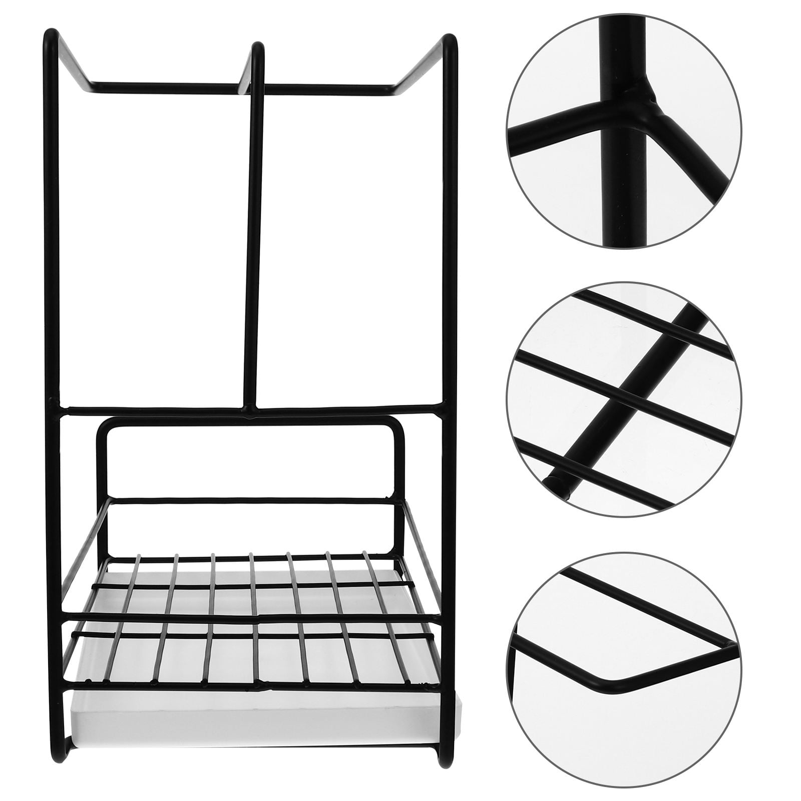 HORIALENCE 1Pcs Restaurant Owners Storage Rack Modern Carbon Steel Sink ...