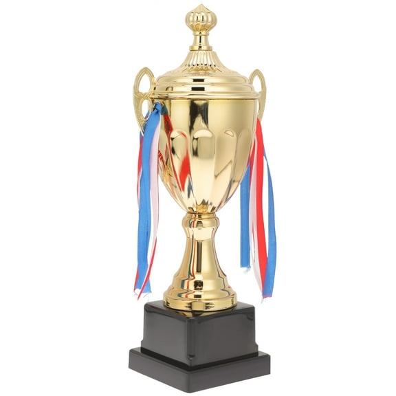 HORIALENCE 1Set Team Trophy for Awards Ceremonies Design Assorted Color Metal Construction 13.4x6.7x3.7in