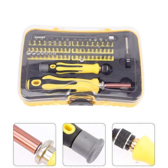 HORIALENCE Chromium-Vanadium Alloy Steel 1 Set Screwdriver Kit for Phone Removal and Camera Repair 7.86x5.70x1.77in