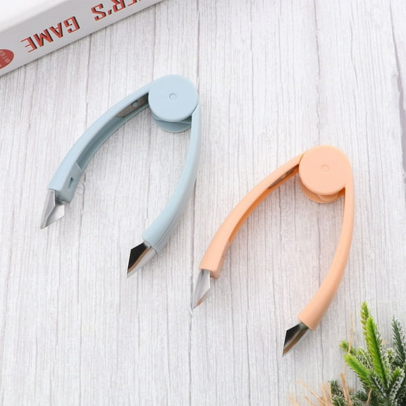 HORIALENCE Fruit Core Remover 2Pcs Scandinavian Design For Kitchen Use Pineapple Skin Remover Tool