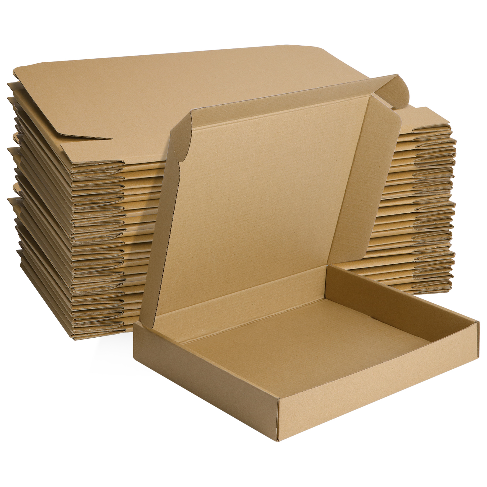 General Supply Brown Corrugated FixedDepth Shipping Boxes, 12l x 12w
