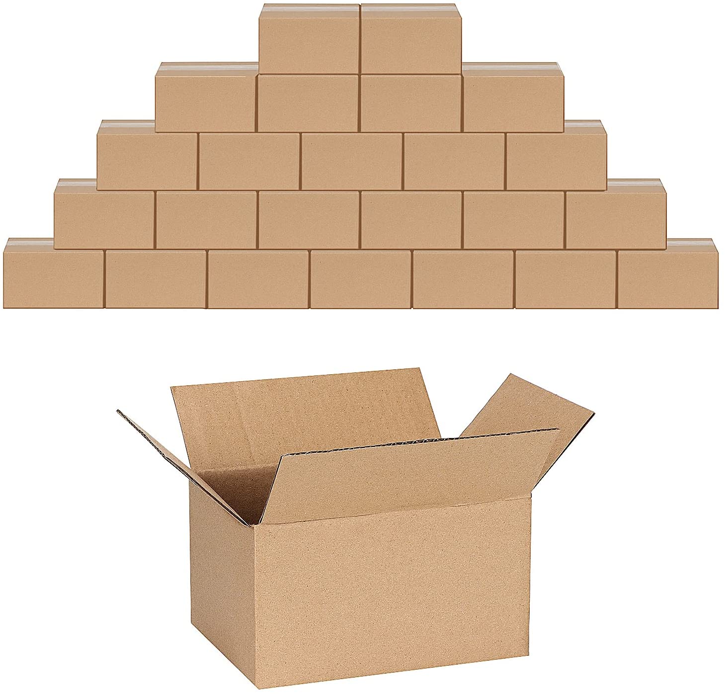 5 Corrugated Boxes 20x20x20 32 ECT New for Packing or Shipping Needs