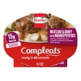 thumbnail image 1 of HORMEL COMPLEATS Meatloaf & Gravy With Mashed Potatoes Microwave Tray, 1 of 12