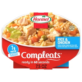 HORMEL COMPLEATS Rice and Chicken, Shelf-Stable, 7.5 oz Plastic Microwaveable Tray