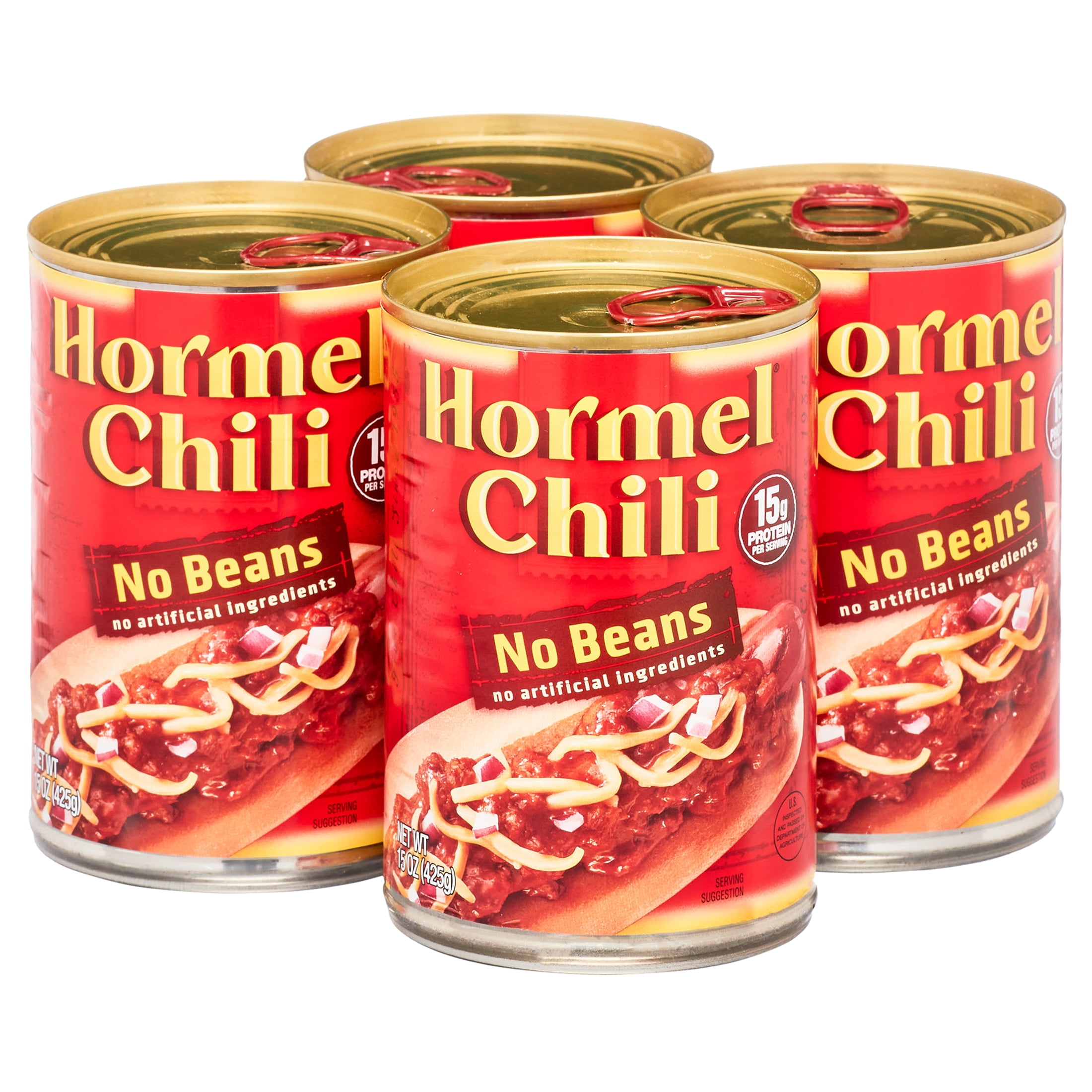 Wendy's Chili with Beans Canned Chili 15 oz 2 Cans Total Best Fast Food  Chili