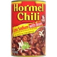 thumbnail image 1 of HORMEL Chili with Beans Less Sodium, No Artificial Ingredients, 15 oz Steel Can (Pack of 8), 1 of 14