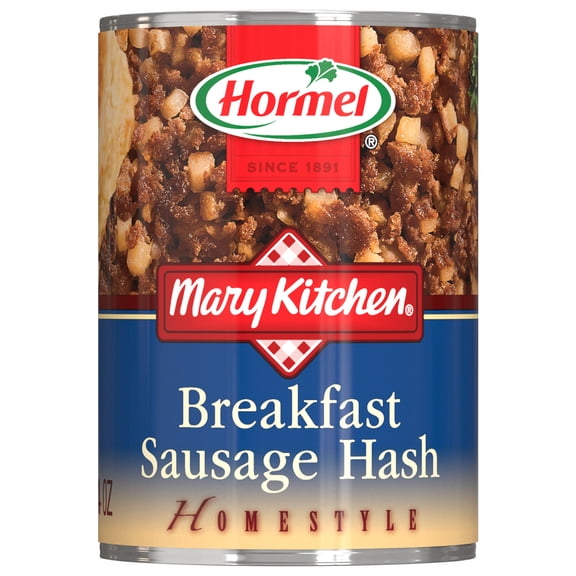 HORMEL MARY KITCHEN Breakfast Sausage Hash, Shelf-Stable, 14 oz Steel Can