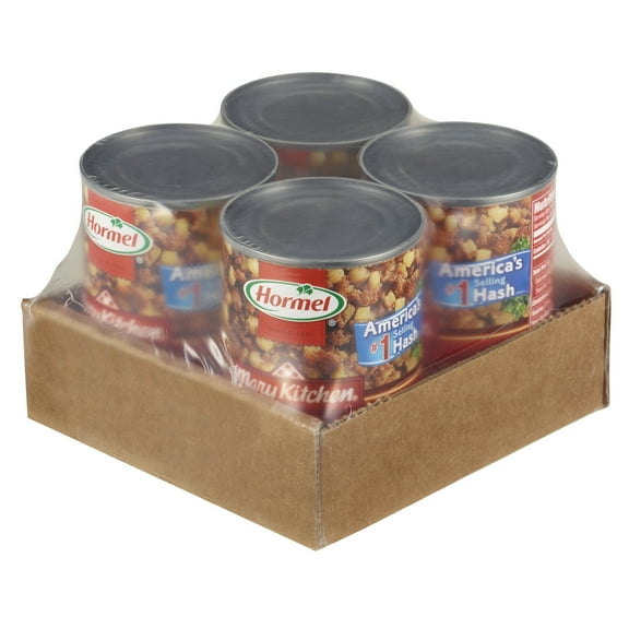 4-pack HORMEL MARY KITCHEN Corn Beef Hash, Canned Corned Beef, Shelf Stable, 14 oz Steel Can