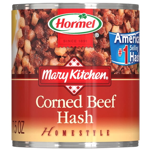 HORMEL MARY KITCHEN Corned Beef Hash, Shelf Stable, 7.5 oz Steel Can