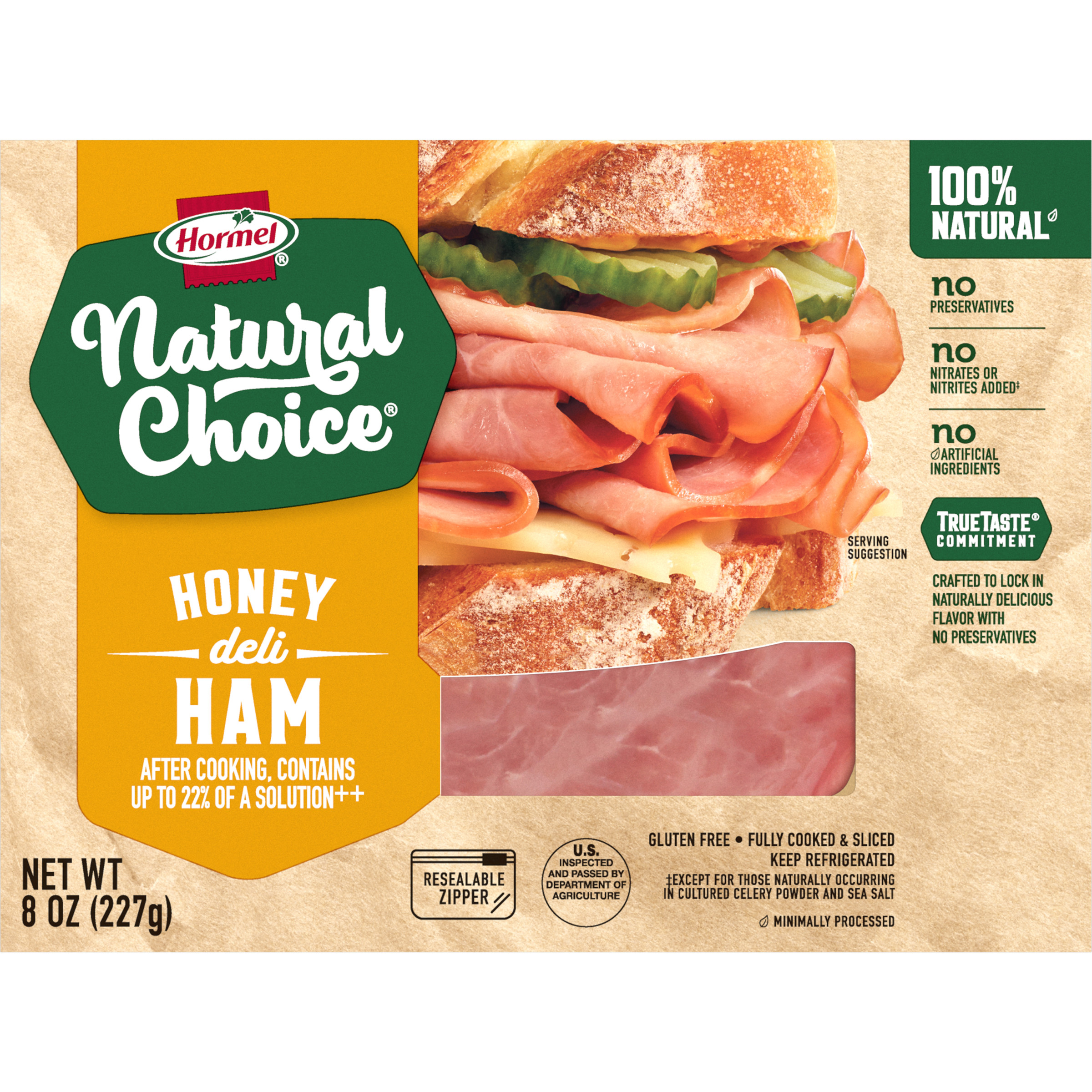 Sara Lee Premium Meats Gluten Free Honey Roasted Turkey Breast, Deli Sliced