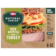 Hormel, Natural Choice Oven Roasted Turkey, Sliced, 8 oz Carton Box