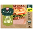 thumbnail image 1 of HORMEL NATURAL CHOICE Oven Roasted Turkey Deli Lunchmeat, Double Pack 14 oz Resealable Package, 1 of 13