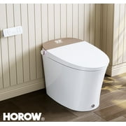 HOROW A09 Smart Bidet Toilet with Built-in Water Tank, Auto Flush,Warm Water, Dry, UV Light