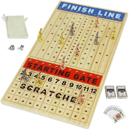 HOROW Horse Racing Board Game 13.00 Inches