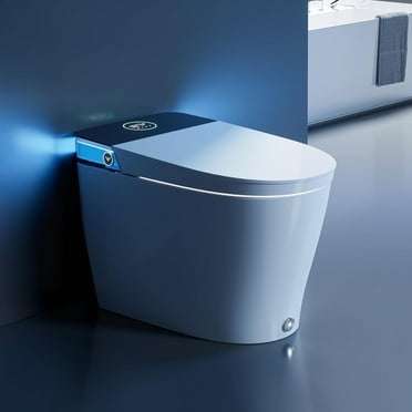 HOROW Smart Bidet Toilet with Built-In Water Tank Handle Flush and Dryer System for 12'' Rough In T38D