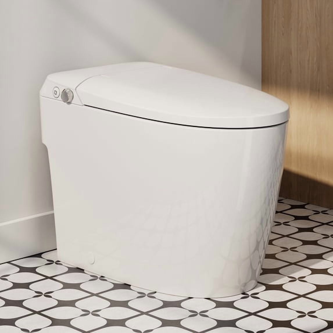 HOROW Non-Electric Smart Bidet Toilet T30-NE Power-Free with Dual Wash ...