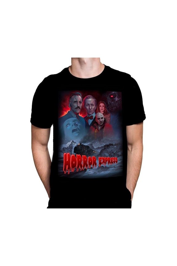HORROR EXPRESS - T-Shirt - Sizes S - 5XL -HORROR Halloween Classic Monster Movie