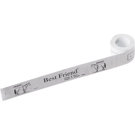 HORSE AND LIVESTOCK PRIME Horse & Pony Height & Weight Tape, 80"
