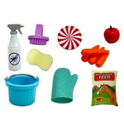 My Life As Horse Care Accessory Set for 18 in Dolls, 9 Pieces