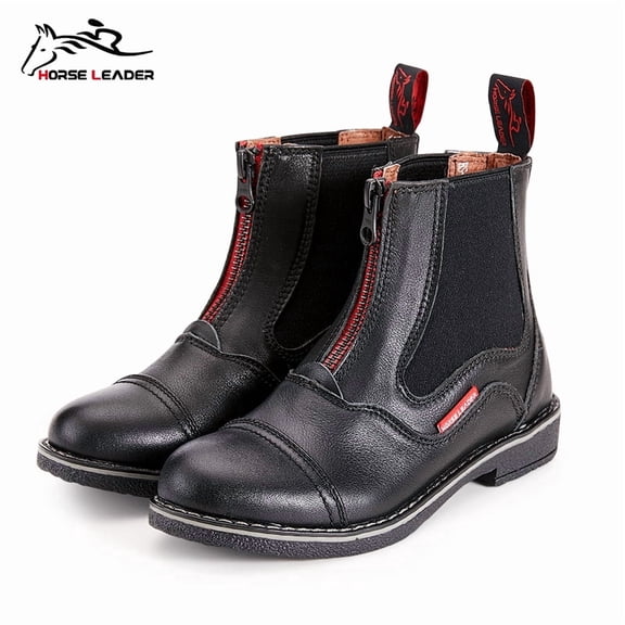 HORSE LEADER Equestrian Riding Boots For Women Men Kids, Horse Boots,Black,30