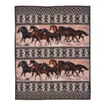 thumbnail image 1 of HORSE VALLEY Rustic Quilted Throw Blanket, 50" x 60", by DeLeon, 1 of 1