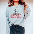 thumbnail image 1 of HORSES Graphic Unisex Fleece Pullover, 1 of 6