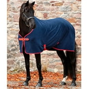 HORSEWARE IRELAND Mio Fleece Horse Rug, Color: Navy/Red, Size: 81 (ACSF24-BR00-81)