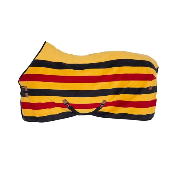 HORSEWARE IRELAND Newmarket Fleece Cooler Blanket, Color: Witney Gold, Size: 66