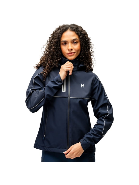 IRELAND Women's Tempo Softshell Jacket, Color: Core Navy, Size: S
