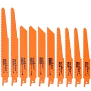 HORUSDY Metal Reciprocating Saw Blade Set Wood Pruning Saw Blades 10 Piece