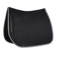 thumbnail image 1 of HORZE Adepto Quilted Quick-Dry Dressage Saddle Pad for Horses with Two-Tone Trim - Black - Horse, 1 of 1