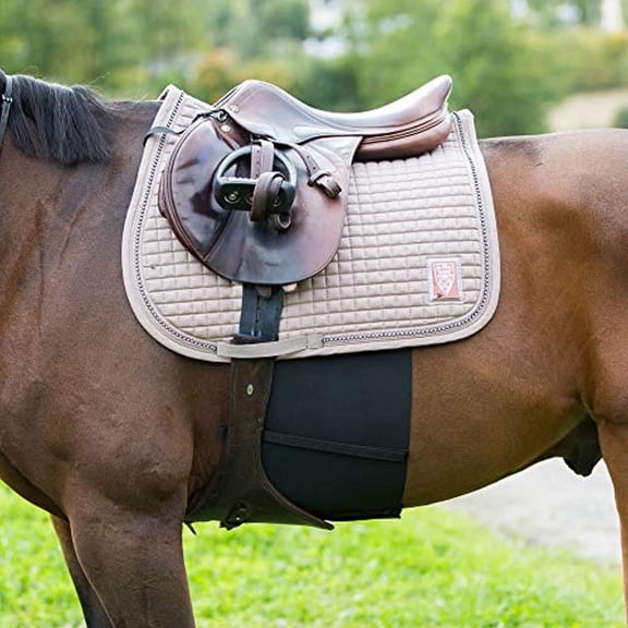 HORZE Elastic Protection Easy-On Anti-Rub Belly Guard for Horses - Pony