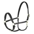 thumbnail image 1 of HORZE  Largo Leather Halter, Color: Black, Size: Pony (22136-BL-PONY), 1 of 3