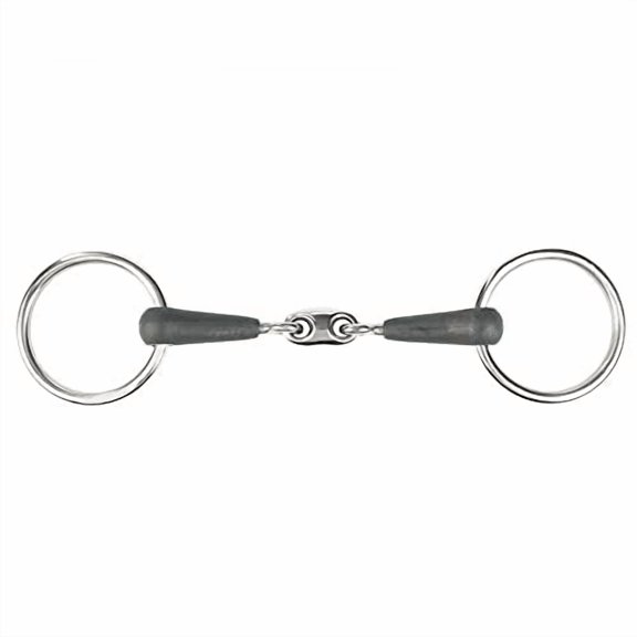 HORZE Oval Link Loose Ring Snaffle Bit